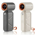 Portable Handheld Bladeless Fan With High Speed | Power Bank 8000Mah With Digital Display & USB Rechargeable