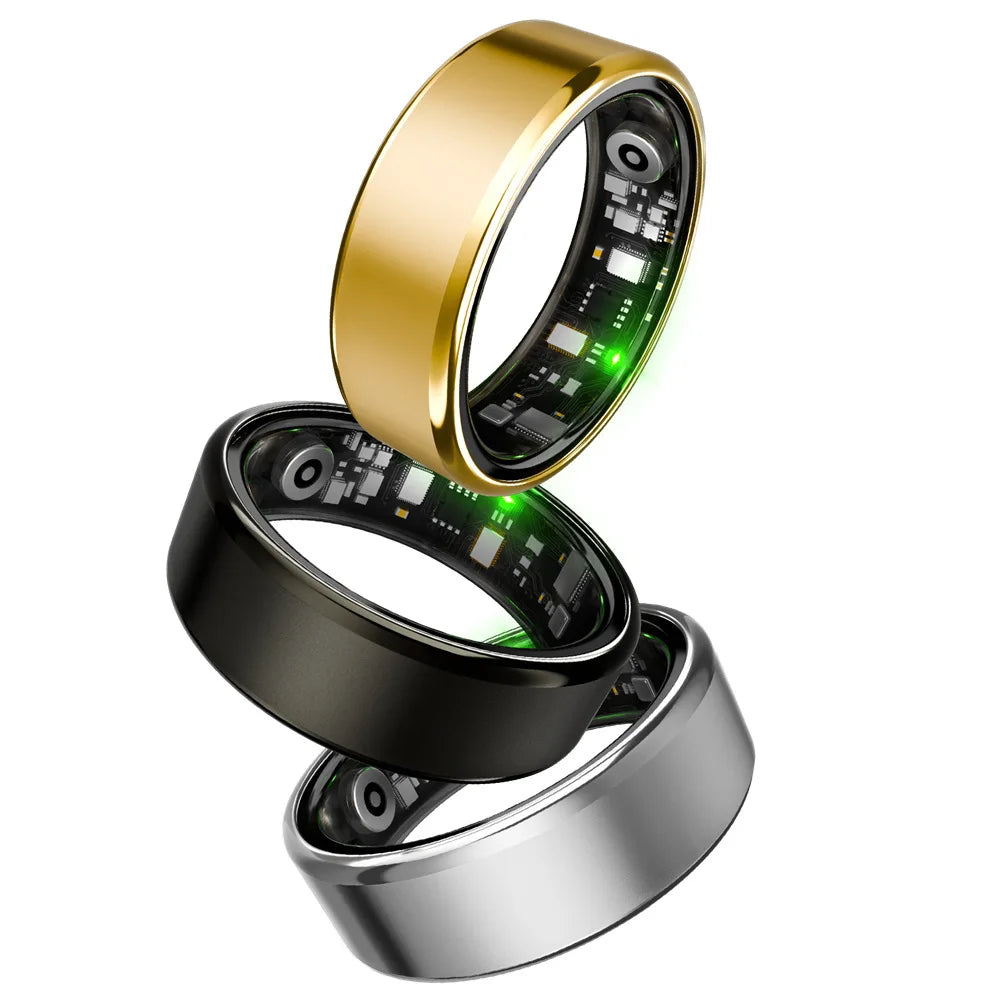 R100 Smart Ring | Heart Rate, Blood, Oxygen & Sleep Monitoring, Multi-Sport Ring That Is A Wearable Tracker