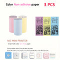 Thermal Mini Portable Printer | Inkless, Sticker Maker, App Pocket Printer for Bluetooth Devices