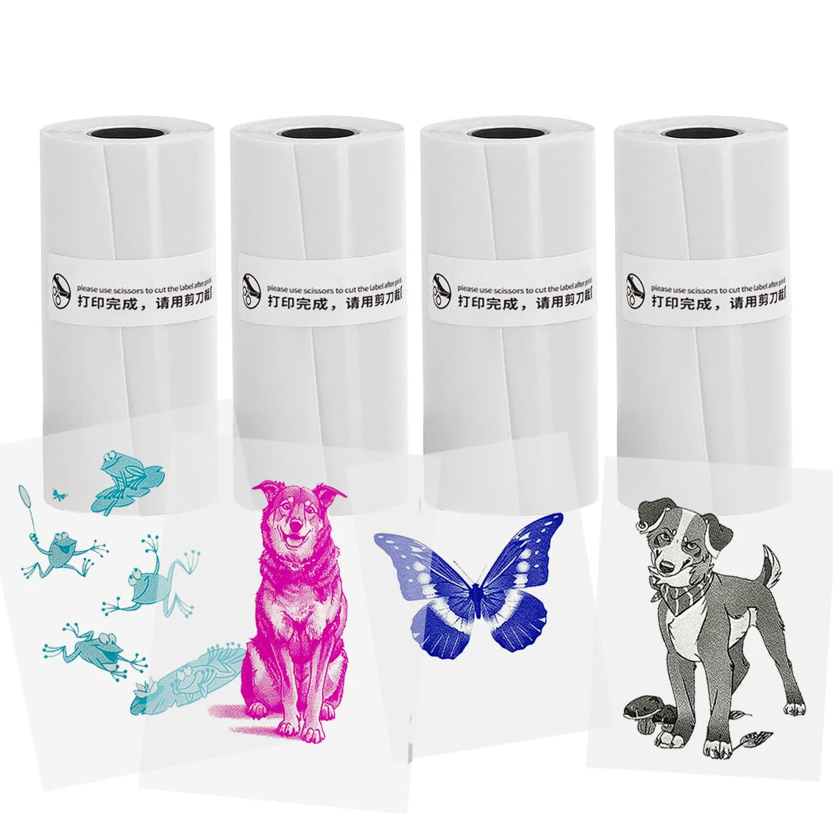 Thermal Mini Portable Printer | Inkless, Sticker Maker, App Pocket Printer for Bluetooth Devices