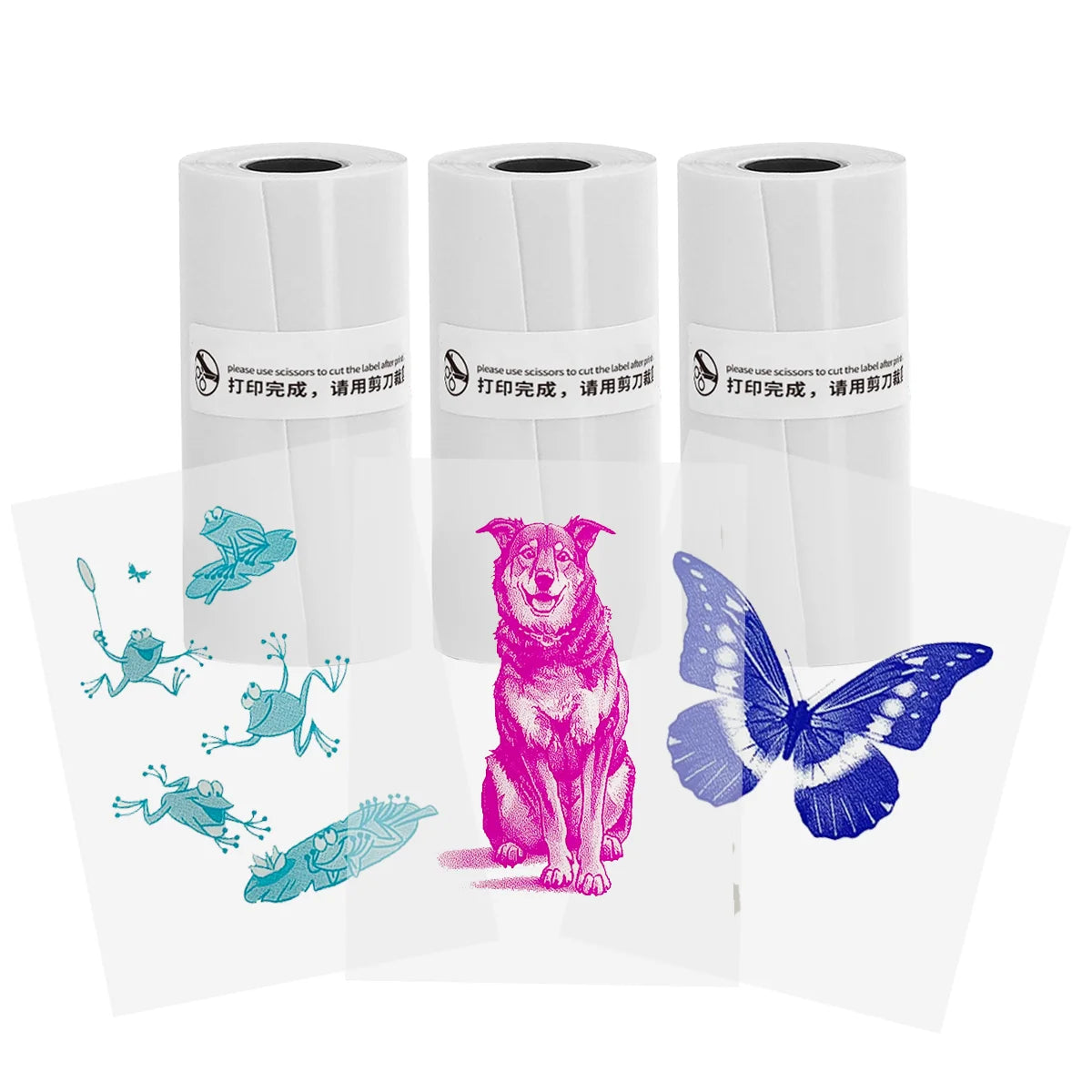 Thermal Mini Portable Printer | Inkless, Sticker Maker, App Pocket Printer for Bluetooth Devices