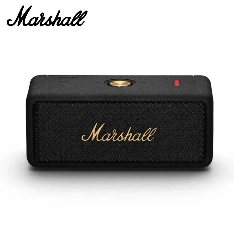 Marshall Portable Outdoor Speaker | Wireless Bluetooth TWS Stereo Loud Sound with Clear Mic for Smartphone Tablet Speaker
