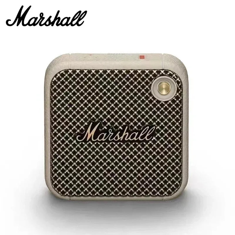 Marshall Portable Outdoor Speaker | Wireless Bluetooth TWS Stereo Loud Sound with Clear Mic for Smartphone Tablet Speaker