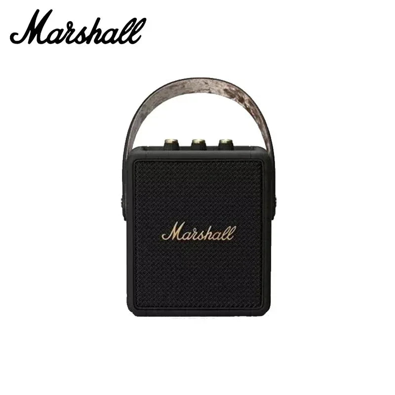 Marshall Portable Outdoor Speaker | Wireless Bluetooth TWS Stereo Loud Sound with Clear Mic for Smartphone Tablet Speaker