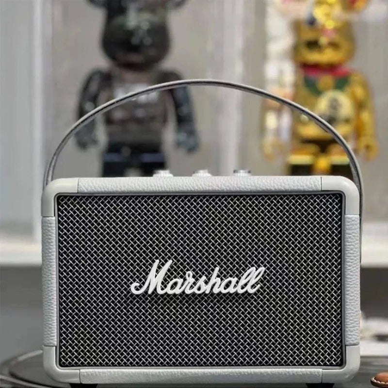 Marshall Portable Outdoor Speaker | Wireless Bluetooth TWS Stereo Loud Sound with Clear Mic for Smartphone Tablet Speaker