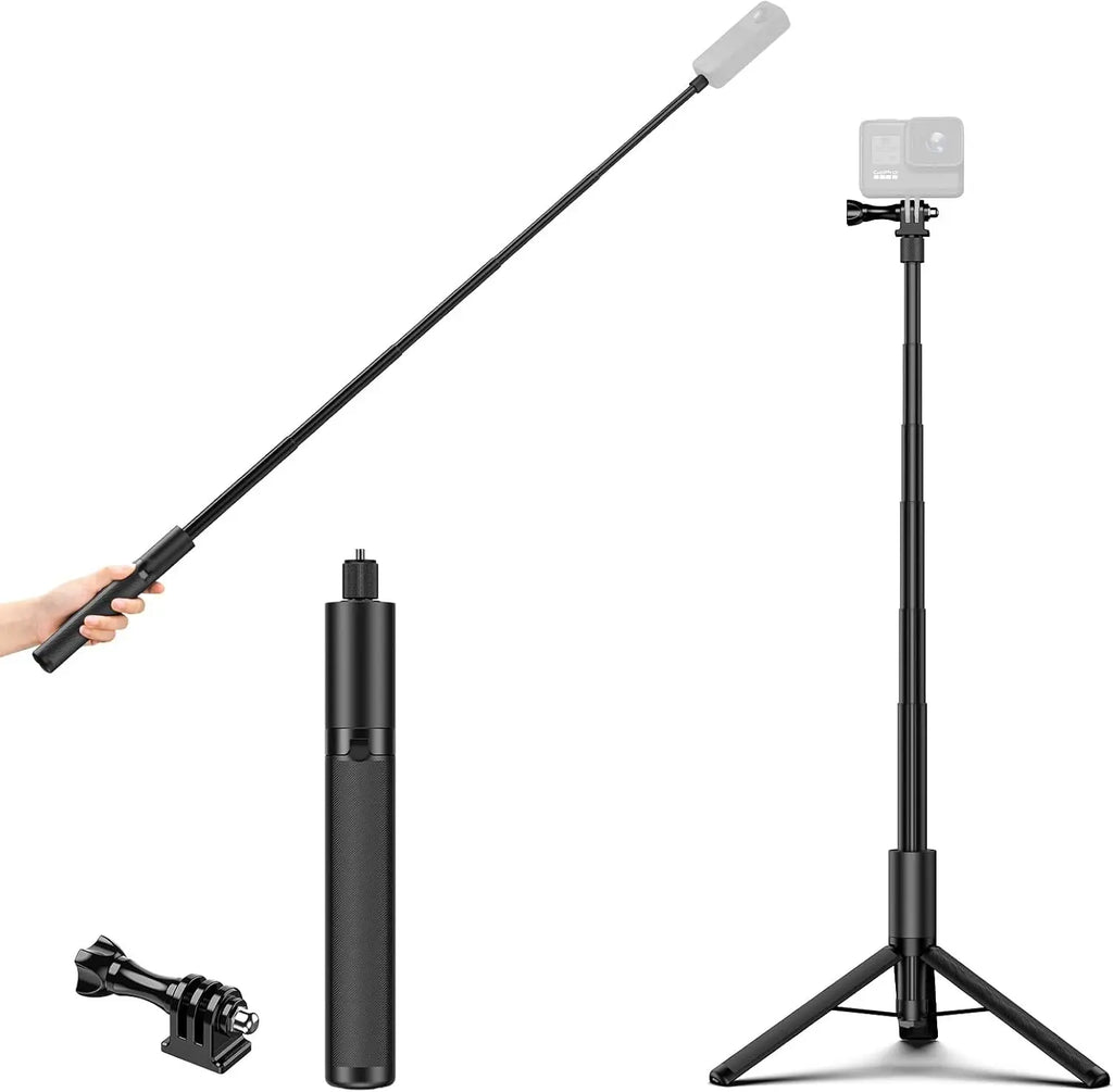 Insta360 2-in-1 Invisible Selfie Stick + Tripod For X5 X4 Ace /Ace Pro/Ace PRO 2/X3/X2/ONE RS/R/GO 3/GO 2 | Original Accessories