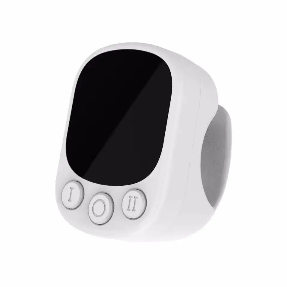 Mini Wireless Remote Ring with Touchpad Scrolling | Bluetooth Page Turner for iPhone, Android, iPad That Is USB Rechargeable