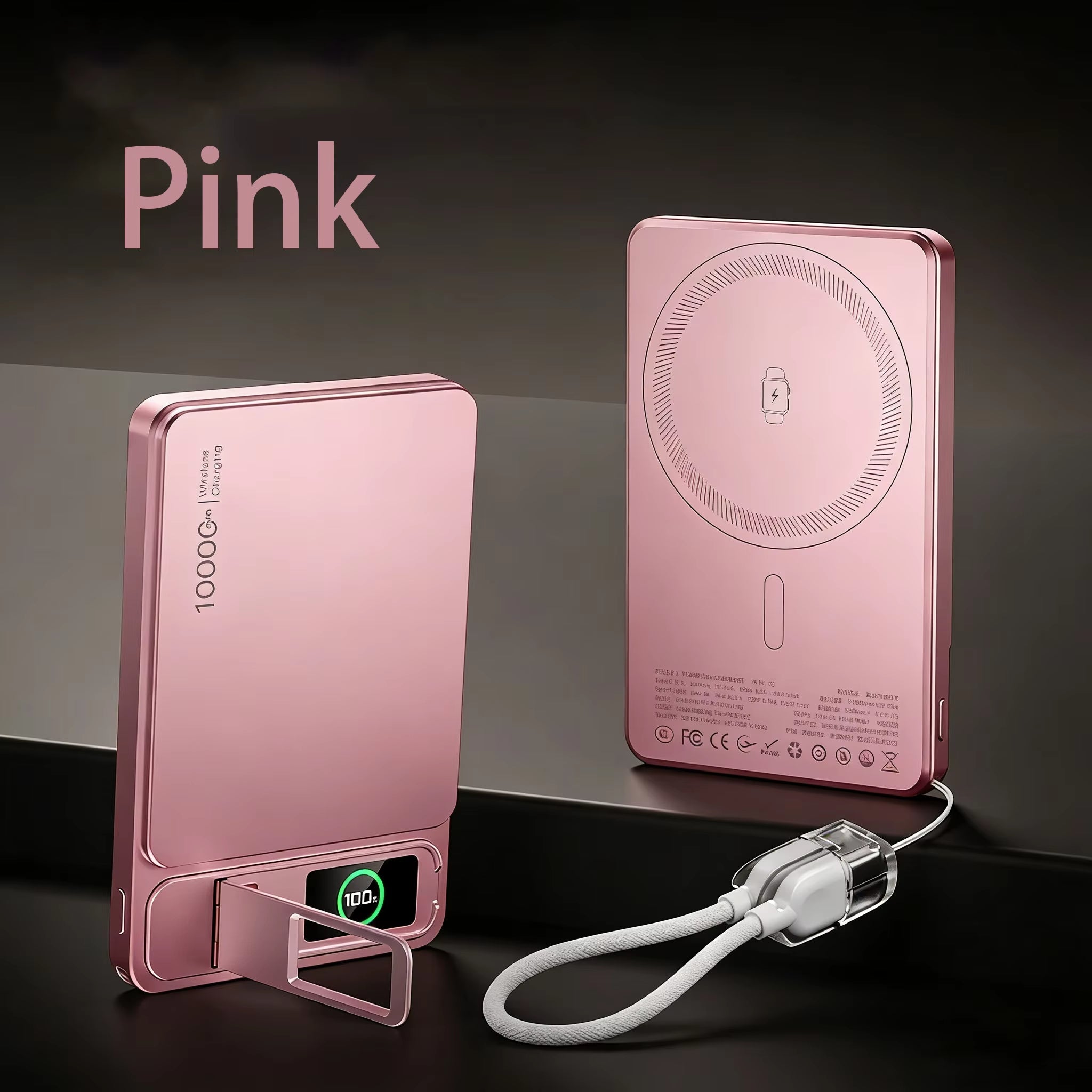 10000Mah Slim Original Portable Power Bank for Magsafe Charging | Wireless Fast Charging Up To 20W